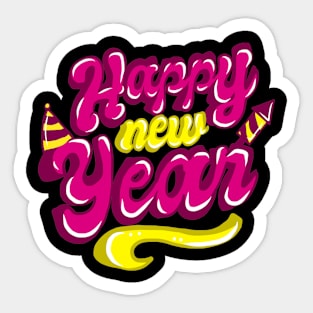 NEW YEAR'S EVE Sticker